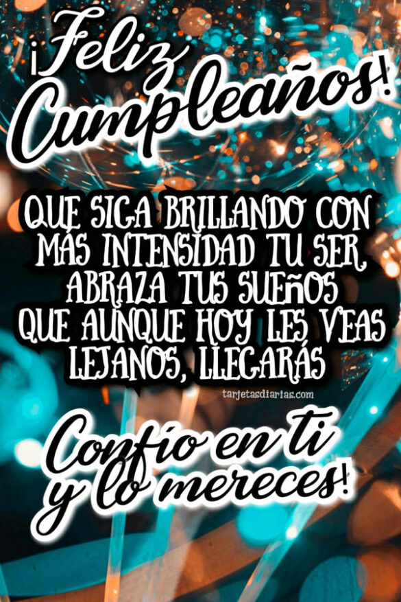 feliz cumpleaños