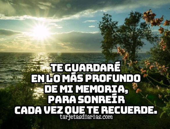 TE GUARDARÉ EN LO MÁS PROFUNDO DE MI MEMORIA