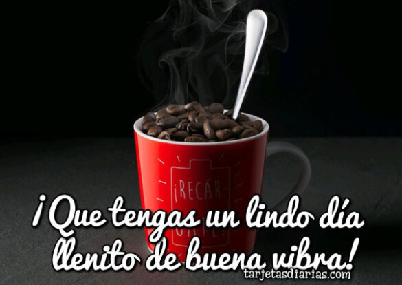 ¡QUE TENGAS UN LINDO DÍA LLENITO DE BUENA VIBRA!