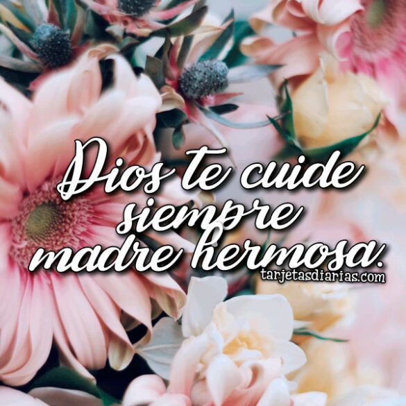 DIOS TE CUIDE SIEMPRE MADRE HERMOSA