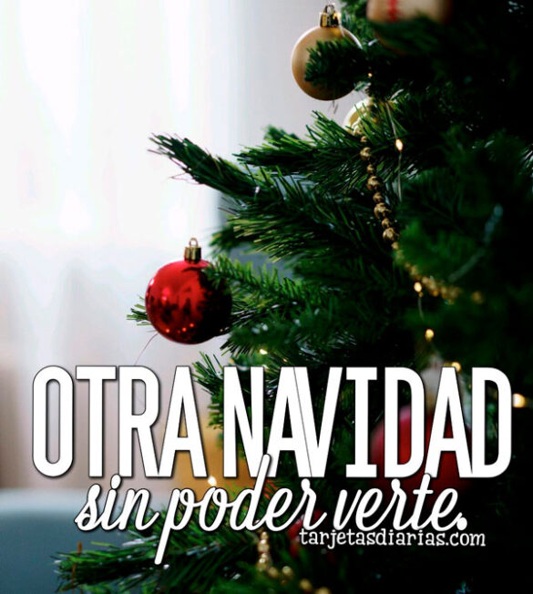 OTRA NAVIDAD SIN PODER VERTE