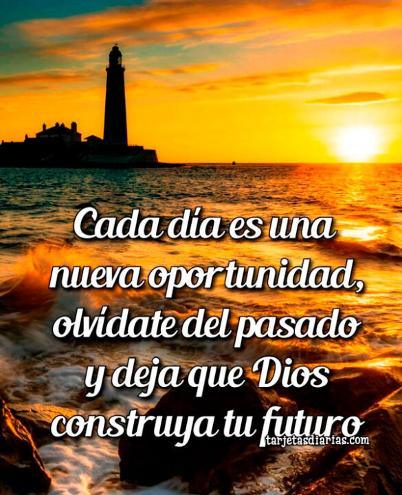 OLVÍDATE DEL PASADO Y DEJA QUE DIOS CONSTRUYA TU FUTURO