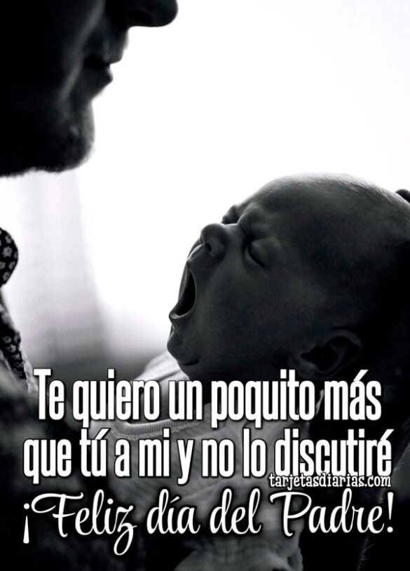 TE QUIERO UN POQUITO MÁS QUE TÚ A MI Y NO LO DISCUTIRÉ