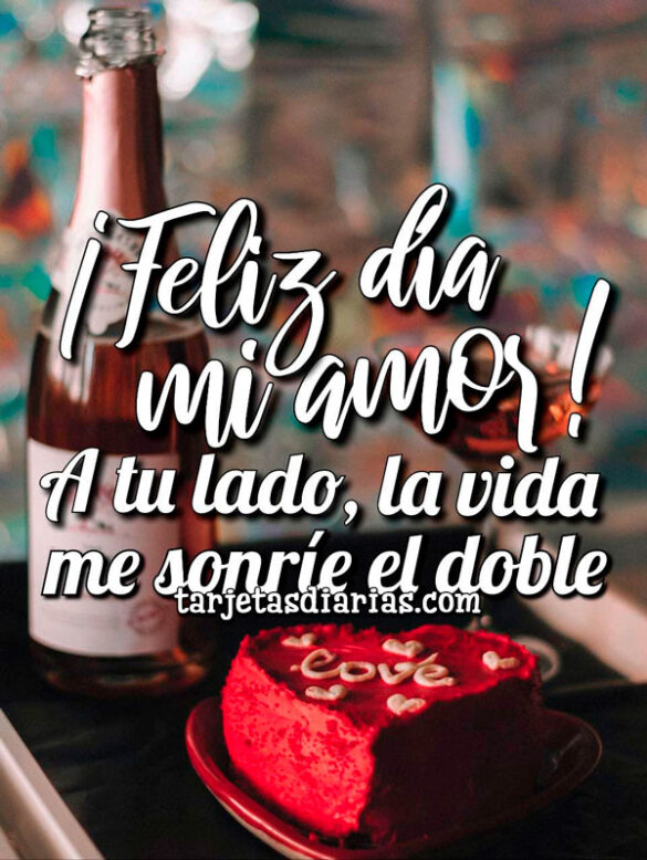 A TU LADO, LA VIDA ME SONRÍE EL DOBLE