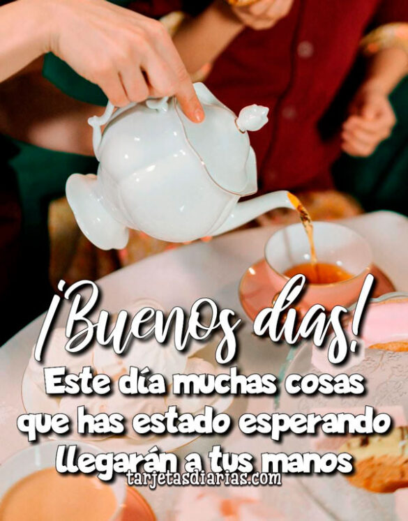 ESTE DÍA MUCHAS COSAS QUE HAS ESTADO ESPERANDO LLEGARÁN A TUS MANOS