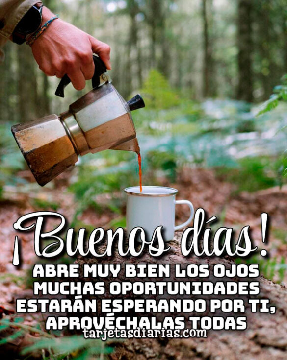 ABRE MUY BIEN LOS OJOS, MUCHAS OPORTUNIDADES ESTARÁN ESPERANDO POR TI