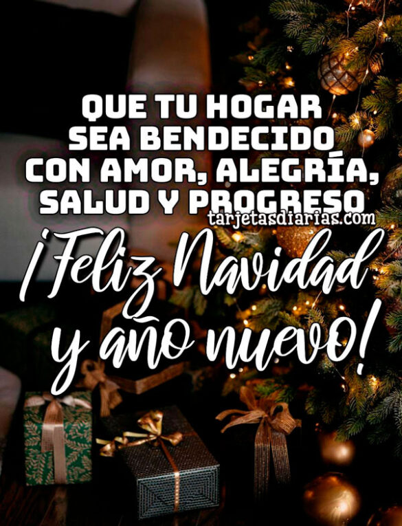 QUE TU HOGAR SEA BENDECIDO CON AMOR, ALEGRÍA, SALUD Y PROGRESO