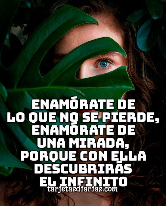 ENAMÓRATE DE LO QUE NO SE PIERDE