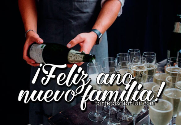 ¡FELIZ AÑO NUEVO FAMILIA!