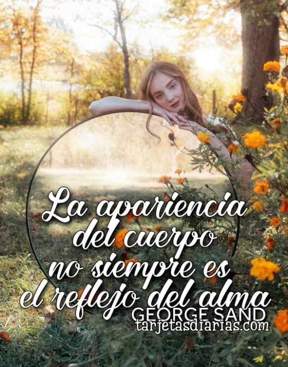 LA APARIENCIA DEL CUERPO NO SIEMPRE ES EL REFLEJO DEL ALMA
