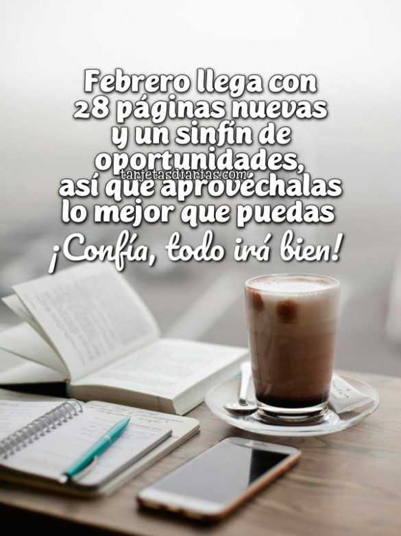 FEBRERO LLEGA CON 28 PÁGINAS NUEVAS Y UN SINFÍN DE OPORTUNIDADES, ASÍ QUE APROVÉCHALAS LO MEJOR QUE PUEDAS