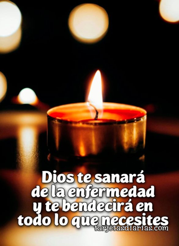 DIOS TE SANARÁ DE LA ENFERMEDAD Y TE BENDECIRÁ EN TODO LO QUE NECESITAS
