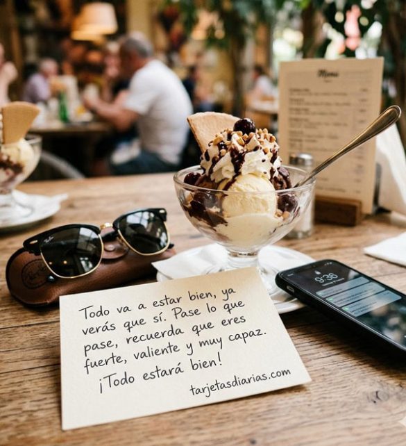 TODO VA A ESTAR BIEN, YA VERÁS QUE SÍ. PASE LO QUE PASE, RECUERDA QUE ERES FUERTE, VALIENTE Y MUY CAPAZ