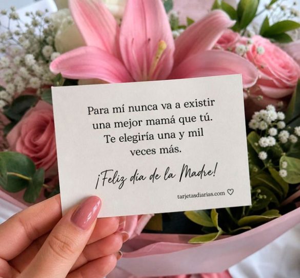 PARA MÍ NUNCA VA A EXISTIR UNA MEJOR MAMÁ QUE TÚ. ¡FELIZ DÍA DE LA MADRE!
