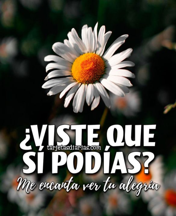 ¿VISTE QUE SÍ PODÍAS? ME ENCANTA VER TU ALEGRÍA