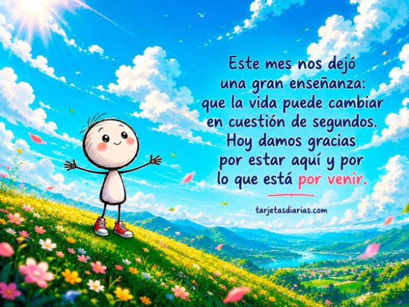 ESTE MES NOS DEJÓ UNA GRAN ENSEÑANZA: QUE LA VIDA PUEDE CAMBIAR EN CUESTIÓN DE SEGUNDOS