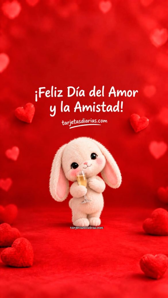 ¡FELIZ DÍA DEL AMOR Y LA AMISTAD! GRACIAS POR SER UNA LINDA COMPAÑÍA, ESCUCHARME Y BRINDARME TU APOYO
