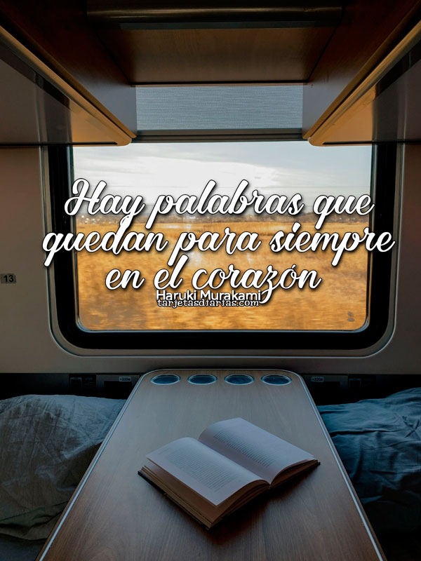 HAY PALABRAS QUE SE QUEDAN PARA SIEMPRE EN EL CORAZÓN