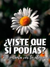 ¿VISTE QUE SÍ PODÍAS? ME ENCANTA VER TU ALEGRÍA