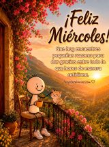 ¡FELIZ MIÉRCOLES! QUE HOY ENCUENTRES PEQUEÑAS RAZONES PARA DAR GRACIAS ENTRE TODO LO QUE HACES DE MANERA COTIDIANA
