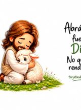 ABRÁZAME FUERTE, DIOS. NO QUIERO RENDIRME