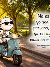 NO ES QUE YO SEA MALA PERSONA, ES QUE YA NO AGUANTO NADA EN MI CONTRA
