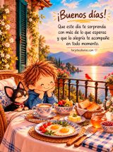 ¡BUENOS DÍAS! QUE ESTE DÍA TE SORPRENDA CON MÁS DE LO QUE ESPERAS Y QUE LA ALEGRÍA TE ACOMPAÑE EN TODO MOMENTO