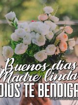 ¡BUENOS DÍAS MADRE LINDA! DIOS TE BENDIGA
