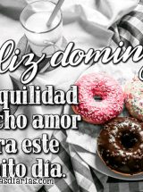 ¡FELIZ DOMINGO! TRANQUILIDAD Y MUCHO AMOR PARA ESTE BONITO DÍA
